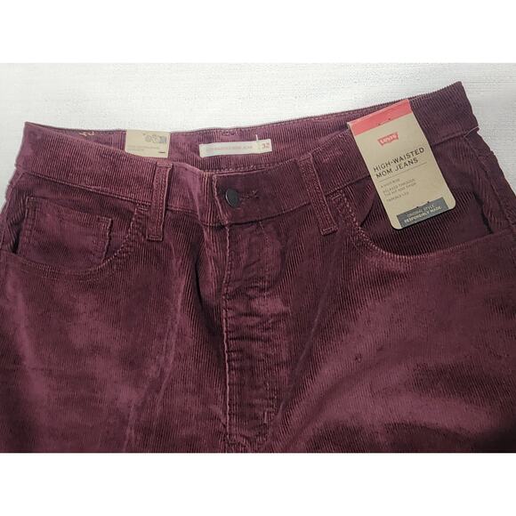 Levi's high waisted mom jeans W32'' x L29'' corduroy - Picture 5 of 7